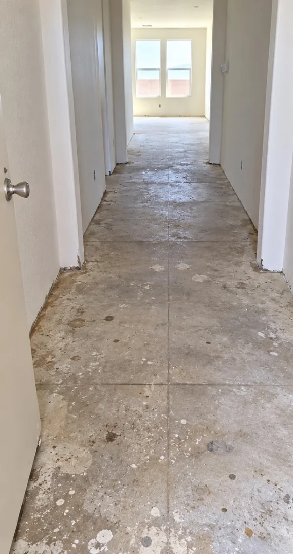 Before view — Herringbone Flooring