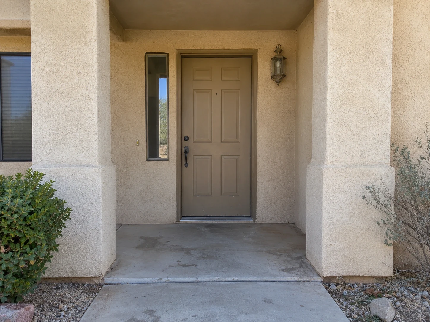 Before — Modern Front Door & Entryway