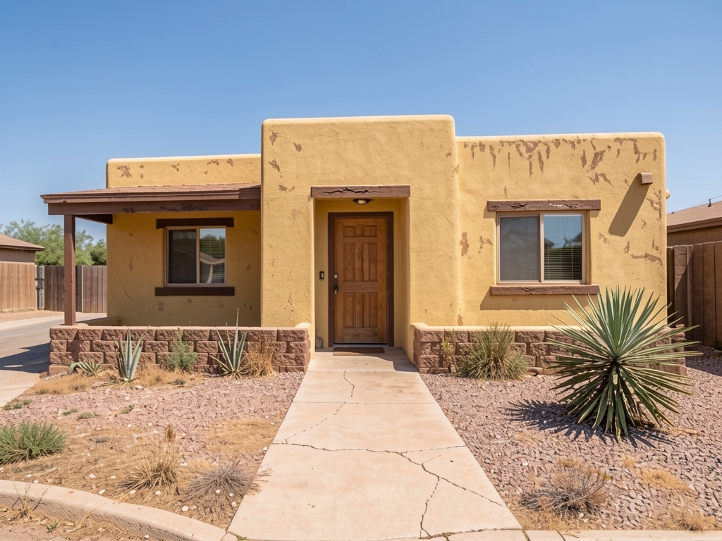 Before — Exterior Home Refresh