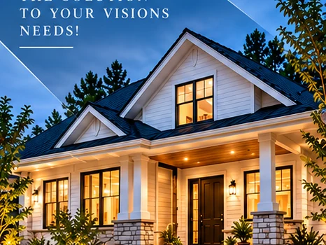Updated home exterior