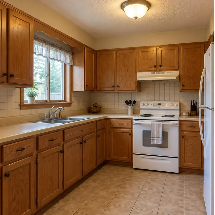 Kitchen before renovation